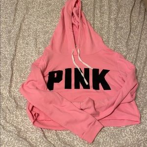 Pink crop sweatshirt
